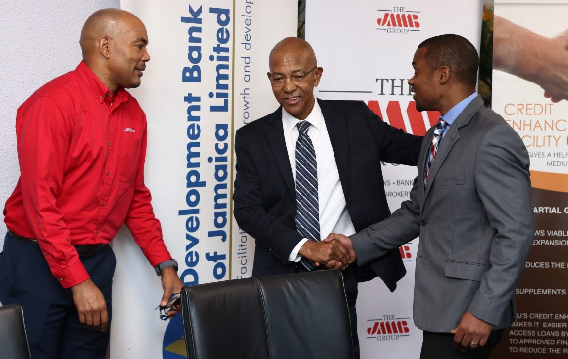 JMMB signs on to DBJ’s Credit Enhancement Facility
